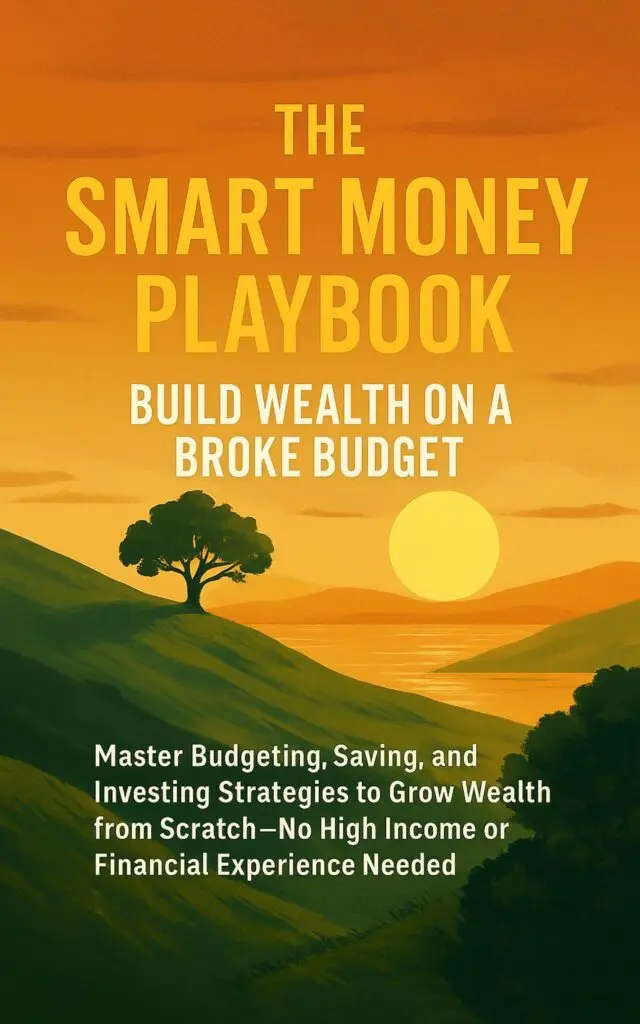 The smart money playbook - build wealth on a broke budget book cover.